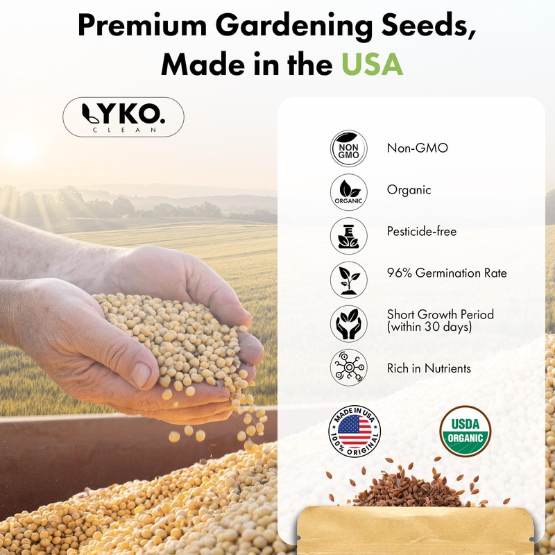 Lyko Gourmet Herb Seed Pod Kit for AeroGarden, iDoo, Ahopegarden,