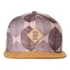 Djinns - Cheetah Linen - Snapback Baseball Cap Hat Cap