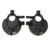 2Pcs RC Steering Knuckles Black Coated Brass Front Steering Knuckles