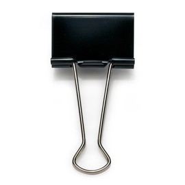 Rapesco 50mm Large Foldback Clips - Black - 240 Sheets Capacity - Pack of 80x