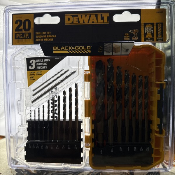 DEWALT- Drill Bit Set 20pieces
