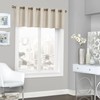 ECLIPSE Presto Grommet Top Curtains for-Kitchen and Living Room, 52"