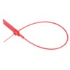 100Pcs Disposable Label Cable Wire Ties Zip Ties Colourful Identification