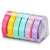 UniPlus Compatible Dymo 9mm Embossing Tape Replacement for Dymo Label