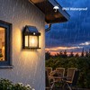 Solar Wall Light for Outdoor Lighting – Light Sensor LED