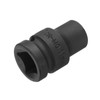 sourcing map 1/2" Drive x 11mm Shallow Impact Socket 12-Point