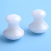 OSALADI 2Pcs Gua Sha Tools Quartz Mushroom Face Massager Health