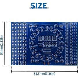 Podazz DIY SMD SMT Welding Practice Board Soldering Skill Training Kit