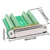 ANMBEST DB50 Solderless Connector, Female D-SUB Header to 50-pin Port