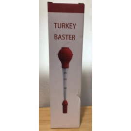 Unbranded BPA Free Turkey Baster with Basting Brush - Silicone Bulb - Meat Injector Needle