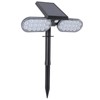 Solar Motion Sensor Wall Light 2 Heads IP65 Waterproof High