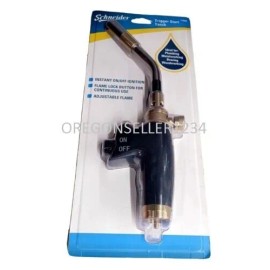 SCHNEIDER Map Gas Propane Torch Head Trigger Start Welding Brazing Torch Kit Welding Flame
