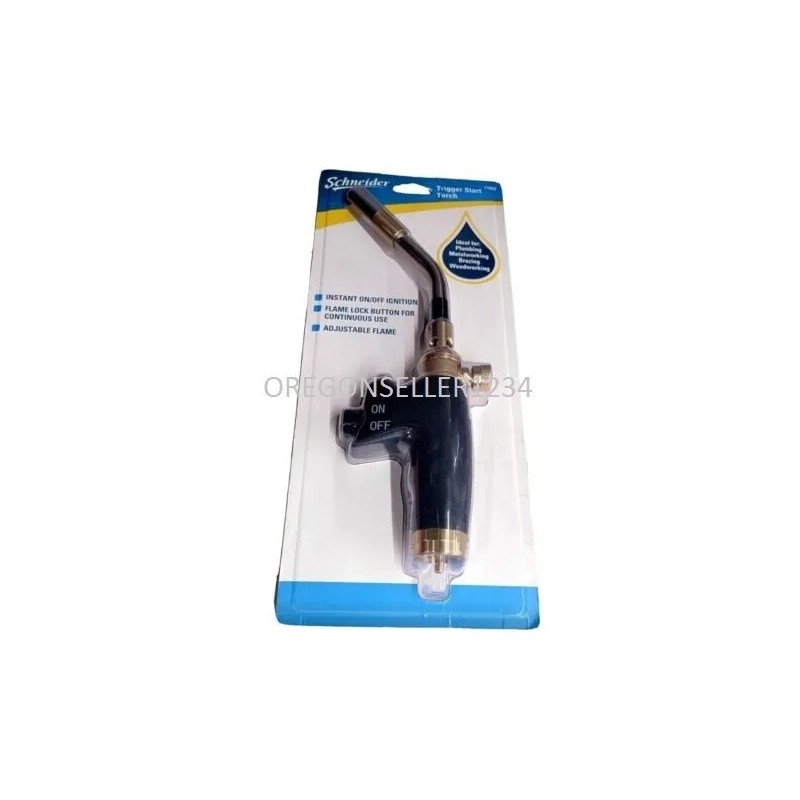 SCHNEIDER Map Gas Propane Torch Head Trigger Start Welding Brazing