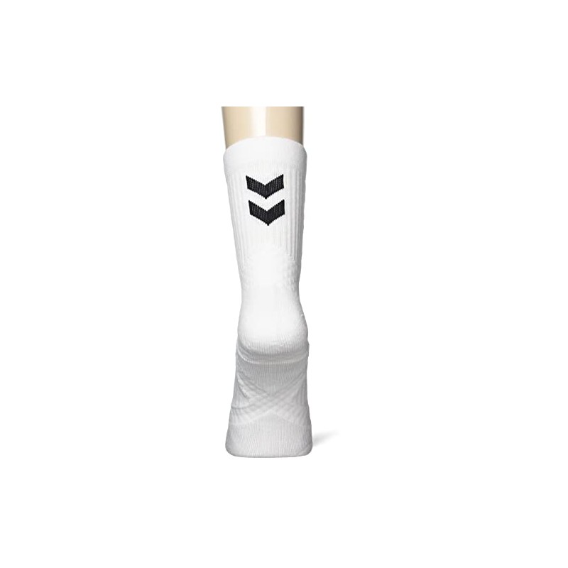 Hummel HAG7084 Men's Shooting Socks (Middle-Length), white (10)