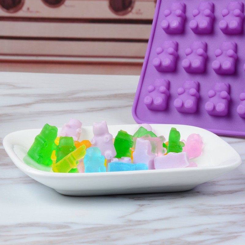 Gummy Molds Bear Candy Silicone - Mini Size Chocolate Gummy