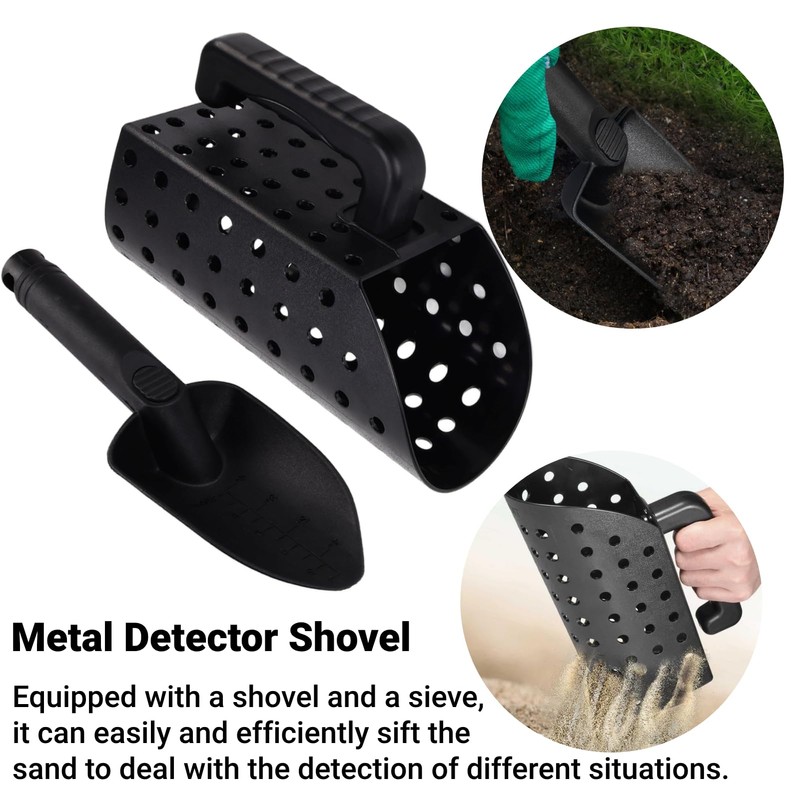 Metal Detector Shovel ABS Sand Scoop Sand Sifter Sand Sifter