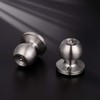 Probrico 2 Sets-Ball Style Entry Door Knobs with Double Cylinder