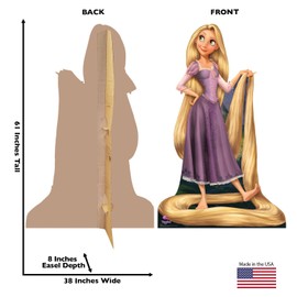 Cardboard People Rapunzel Life Size Cardboard Cutout Standup - Disney's Tangled