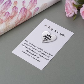 MIXJOY Little Heart Pocket Hug Token de recuerdo para amigos, colegas, familia, regalos de distanciamiento social