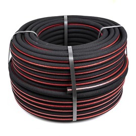 Bulk Soaker Hose - 1/2" ID Recycled Rubber Soaker Hose - 250 ft of 1/2" ID Bulk Soaker Hose with No Ends - Durable Hose - Durable and Efficient Watering System for Lawn, Plants, and Raised Beds