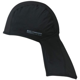 Otafuku Glove JW-613 Body Toughness, Cooling & Deodorizing, Power Stretch, Head Cap with Cover, Skull Cap Black, Set of 5