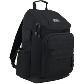 FUEL Multi-Pocket Cargo Backpack with High Capacity Top-Loader Entry, Black