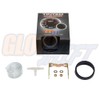 GlowShift Tinted Series Vacuum Gauge Kit - Includes Mechanical Hose