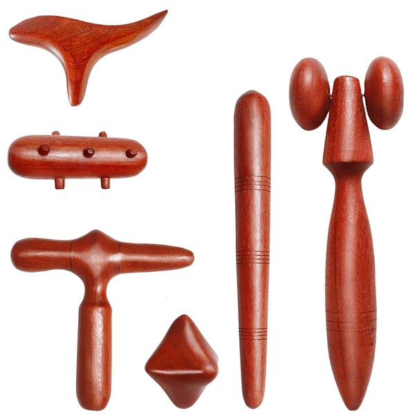 6 Massage Tool Sets Trigger Point Massager Trigger Wood Physio