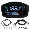 Universal Motorcycle Speedometer, Modification Motorcycle LED Tachometer Digital Odometer Fuel