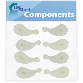 8 Pieces 80040 Washer Agitator Dogs Replacement for Whirlpool WTW4810BQ1 Washing Machine - Compatible with 80040 Agitator Dogs - UpStart Components Brand