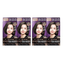 Ryo Uachae antelope gray hair dye dark brown 4N 4pcs / 려 우아채 영양새치염색 짙은갈색 4N 4개