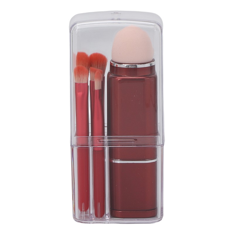 8 in 1 Makeup Brushes Set Telescopic Mini Portable Cosmetic