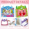 party greeting 24 Sets Valentines Day Monster Picture Frame Craft