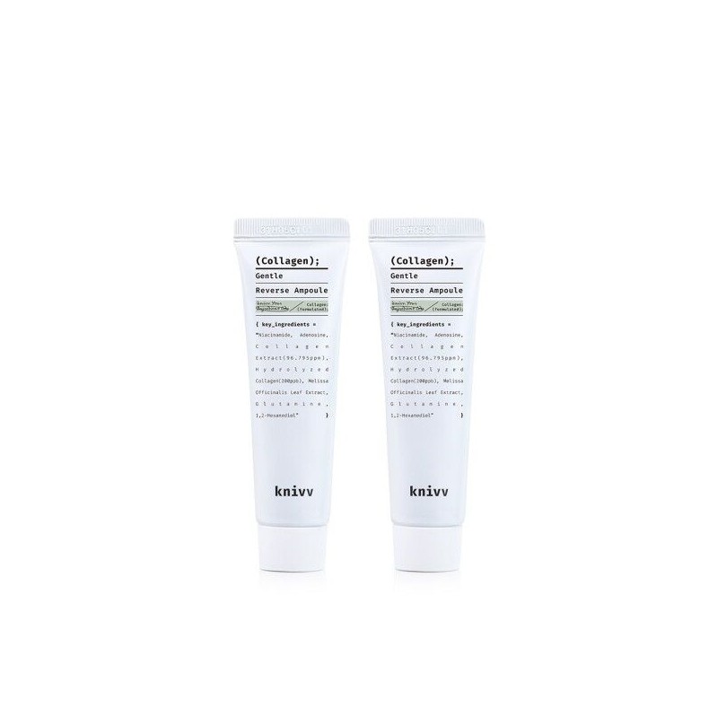 Kniv [Knib] Collagen Gentle Reverse Ampoule 30ml 1+1 / [크니브]