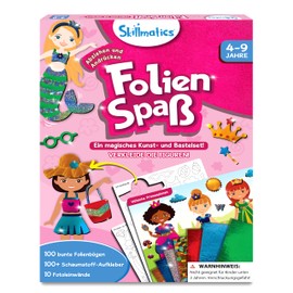 Skillmatics Kunst & Bastelaktivität- Folienspaß Verkleide die Figuren, Schmutzfreie Kunst für Kinder, Bastelsets, DIY-Aktivität, Geschenke für 4 bis 9 Jahre