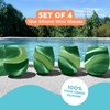 Sili Wraps Unbreakable Silicone Wine Glasses - Tie Dye Set