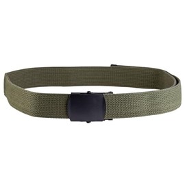 Mil-Tec US Trouser Belt Black Buckle 38 mm