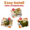 Cat's Claw Fasteners Cat’s Claw Wire Fence Fastening System for