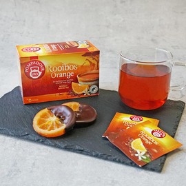 Pompadour Rooibos Tea Orange (20 TB Pack) x 4 Boxes + Matcha Stick Sample Included