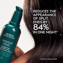Aveda Botanical Repair Strengthening Overnight Serum | Bond-Building Serum | Reduces the Look of Split Ends | Repairs Damaged Hair | With Nangai Oil |