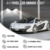 TOPAUBUB Garage Light 8 Pack 120W, 12000LM LED Lights for