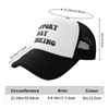 Funny Trucker Hat Support Day Drinking Baseball Cap Breathable Mesh