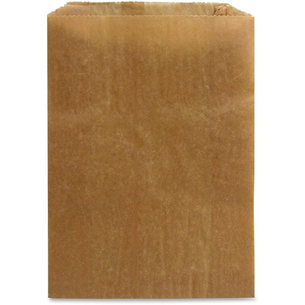 Hospeco 260 Napkin Receptacle Liner, Kraft Waxed Paper, 500/Carton