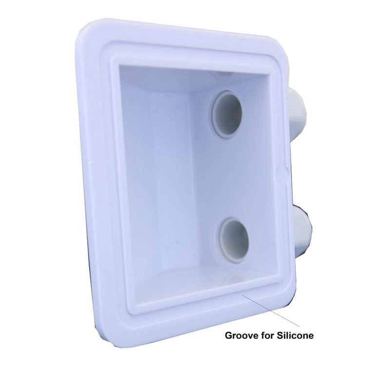 AIMS Power Solar Double Cable Entry Gland Weatherproof for RV
