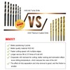 NORTOOLS Drill Bit Sets 19 PCS M2 Turbo Hss Drill