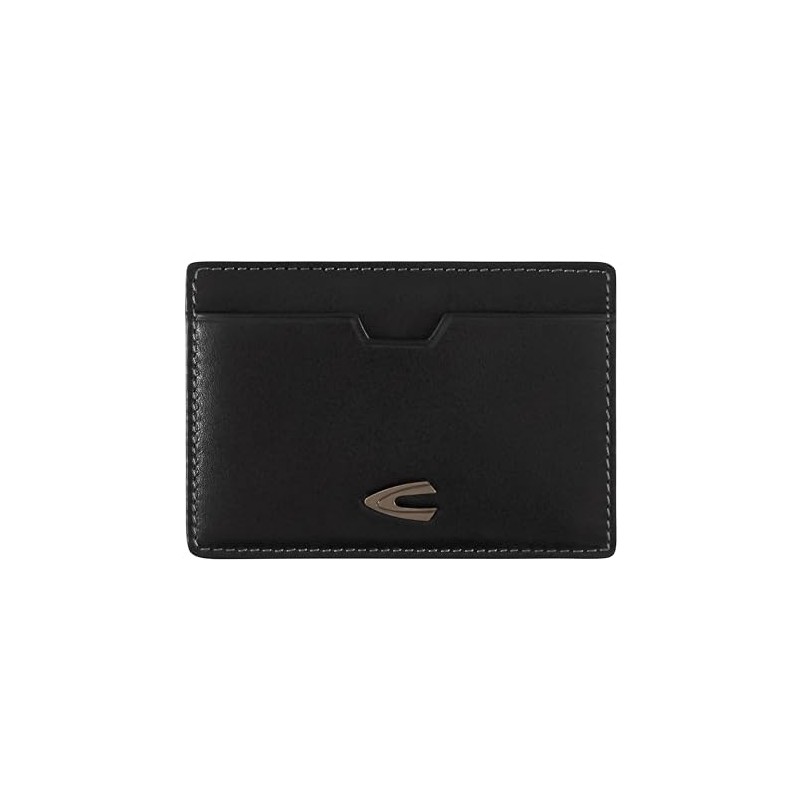camel active Men's Vegas Travel Accessory Wallet, black