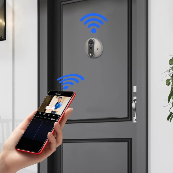 Unbranded Wireless Video Doorbell Intercom Wifi Control W/ 1080p Camera