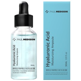 Paul Medison Hyaluronic Acid Moisture Boosting Ampoule 30ml, 1 piece / 폴메디슨 히알루론산 수분 부스팅 앰플 30ml, 1개