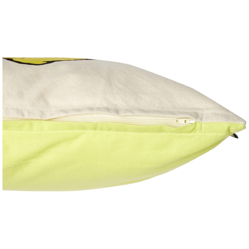 & Packable 69907 Lemon Cushion Cover 17.7 x 17.7 inches