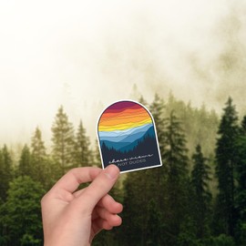 Chase View Not Dudes Sticker Mountain Forest Adventure Nature Travel Decal Waterproof Vinyl Stickers Adult for Laptop Kindle Car Tumbler Water Bottle Mug Phone Journal Helmet - Size 3”x2.5” (5)